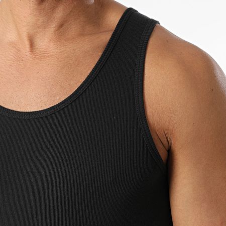 Levi's - Set di 2 canottiere slim 001MP nero bianco