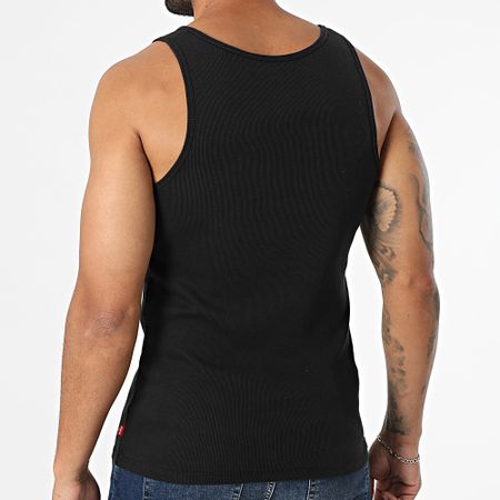 Levi's - Set di 2 canottiere slim 001MP nero bianco