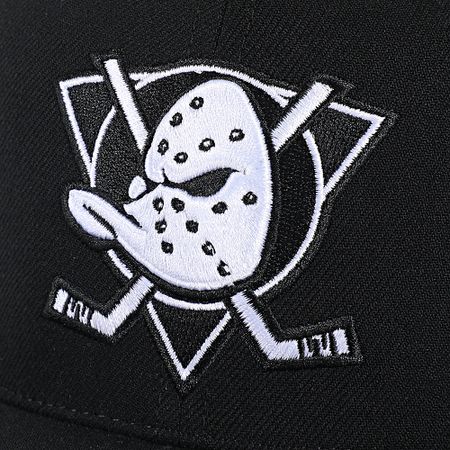 Mitchell and Ness - Cappello snapback Anaheim Ducks HS8545 Nero