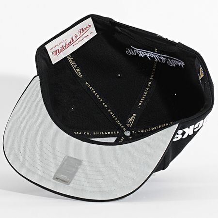 Mitchell and Ness - Cappello snapback Anaheim Ducks HS8545 Nero