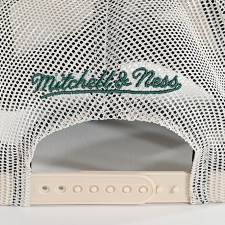 Mitchell and Ness - Cappello Trucker Anaheim Ducks HT8615 Beige