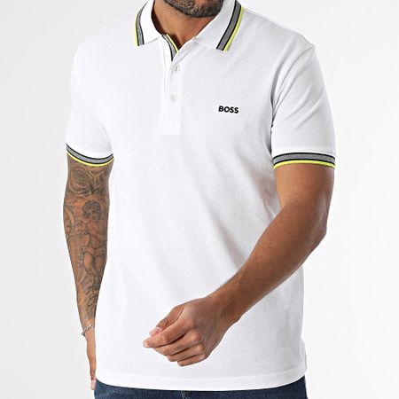 BOSS - Polo a maniche corte Paddy 50469055 Bianco