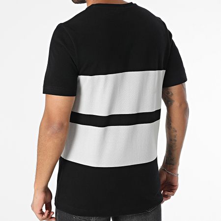 BOSS - Maglietta Stripe Zone 50544449 Nero Grigio