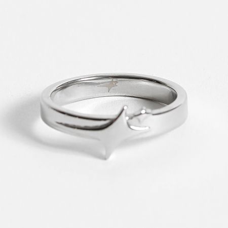Make It Shine - Anello con firma in argento