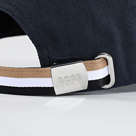 BOSS - Zed BOSS Berretto a righe 50539428 Blu navy