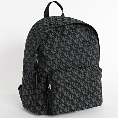 Calvin Klein - Zaino destrutturato Monogram 3116 nero grigio carbone
