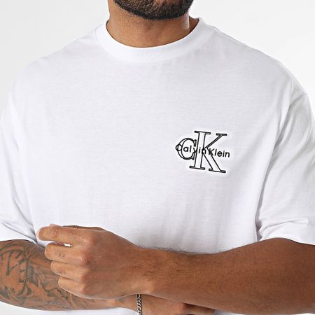 Calvin Klein - Tee oversize grande 856G bianco