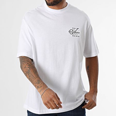 Calvin Klein - Tee oversize grande 856G bianco
