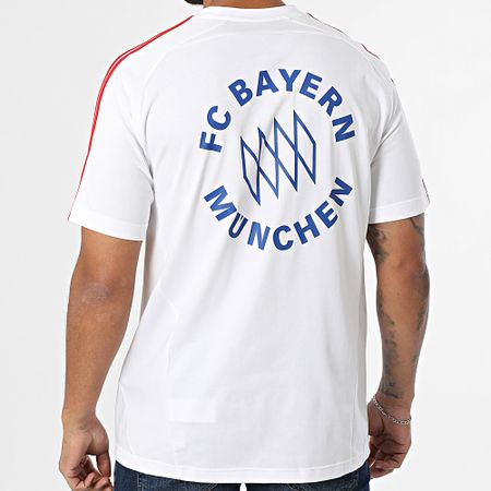 Adidas Sportswear - FC Bayern JF0587 Maglietta a righe bianche