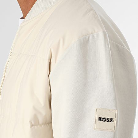 BOSS - Giacca Skiles con zip 50532767 Beige