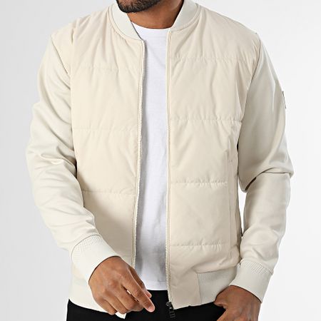 BOSS - Giacca Skiles con zip 50532767 Beige