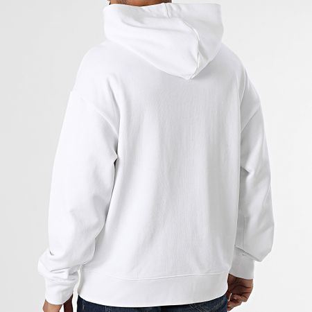 Calvin Klein - M231 Felpa con cappuccio bianca