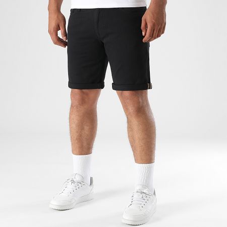 Jack And Jones - Pantaloncini Ethan Icon Trick Jean Nero