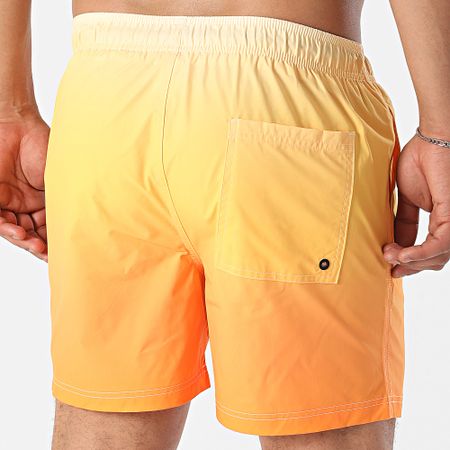 Jack And Jones - Pantaloncini da bagno Maui Giallo Arancione Gradiente