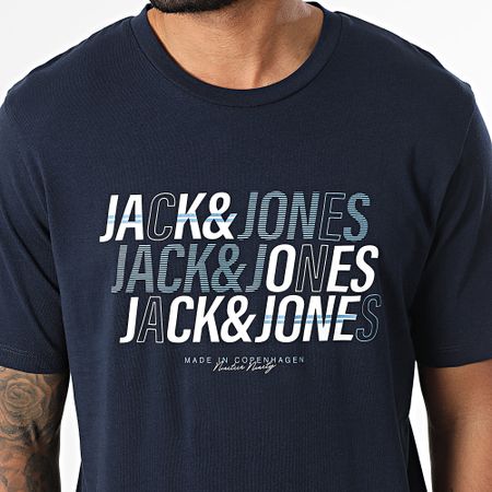 Jack And Jones - Nuova maglietta Delvin Navy