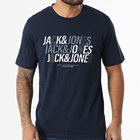 Jack And Jones - Nuova maglietta Delvin Navy