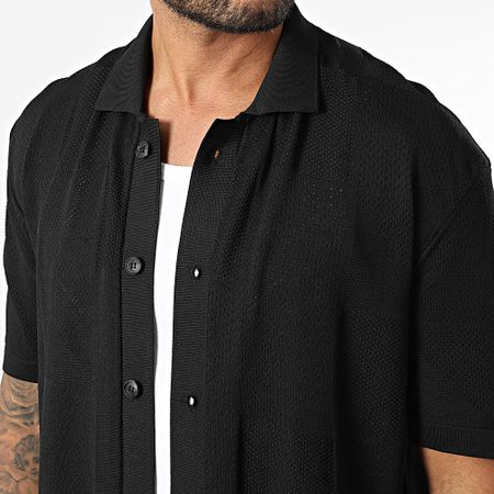Mackten - 238 Camicia a maniche corte in rete nera