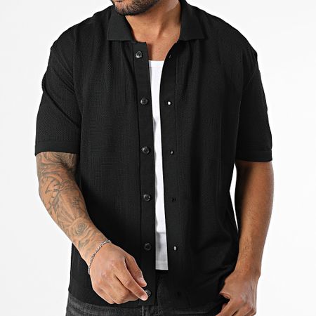 Mackten - 238 Camicia a maniche corte in rete nera