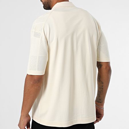 Mackten - Camicia a maniche corte in rete 238 Beige