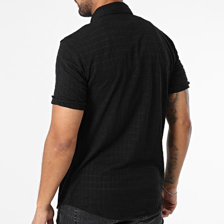Mackten - Camicia a maniche corte nera