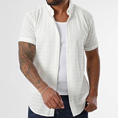 Mackten - Camicia a maniche corte Odu Bianco