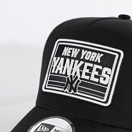 New Era - MLB Trucker Cap NY Yankees Patch 60667680 Nero Beige