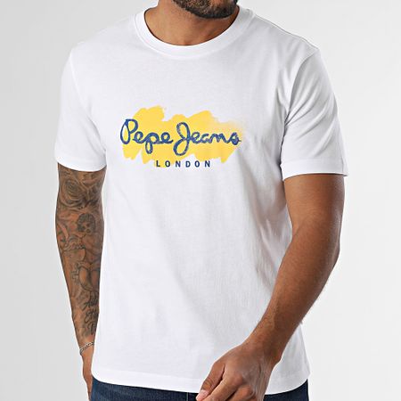 Pepe Jeans - Maglietta Milton PM509959 Bianco