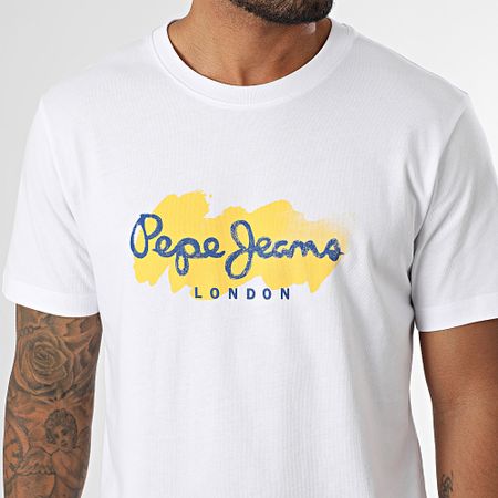 Pepe Jeans - Maglietta Milton PM509959 Bianco