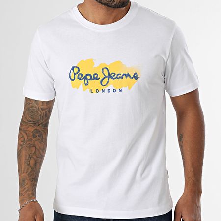 Pepe Jeans - Maglietta Milton PM509959 Bianco