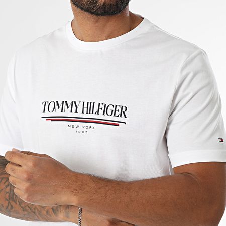 Tommy Hilfiger - Maglietta Marca Love Hilfiger 0324 Bianco