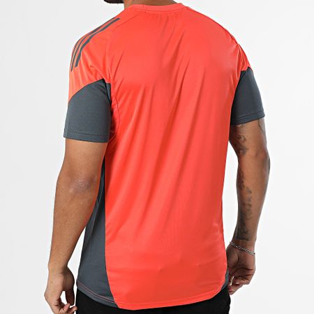 Adidas Sportswear - Maglia da calcio a bande FC Bayern JP1786 Arancione
