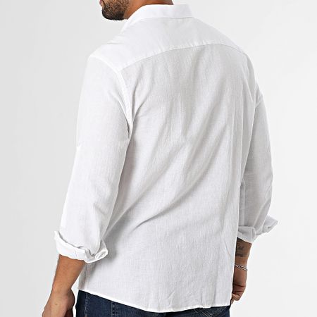 Armita - 807 Camicia bianca a maniche lunghe dal taglio regolare
