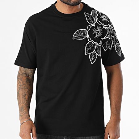 Classic Series - Tee Shirt Oversize G-9 Nero Floreale