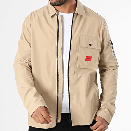 HUGO - Giacca con zip Emmond 50482701 Beige