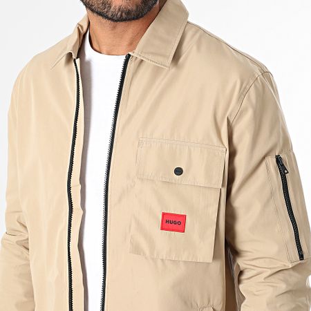 HUGO - Giacca con zip Emmond 50482701 Beige