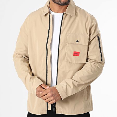 HUGO - Giacca con zip Emmond 50482701 Beige