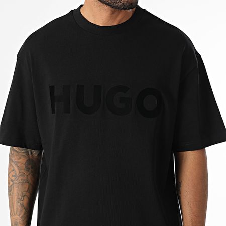 HUGO - Dinkee Maglietta oversize 50525765 Nero