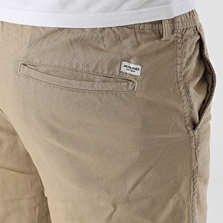 Jack And Jones - Pantaloncini Chino ibridi Jaiden Campaign Beige