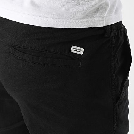 Jack And Jones - Pantaloncini Chino ibridi Jaiden Campaign Nero