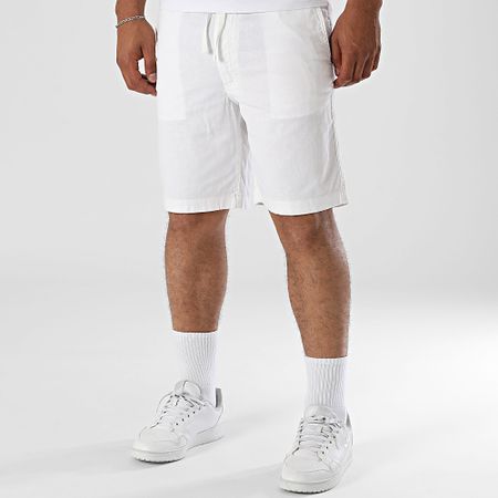 Jack And Jones - Pantaloncini Chino ibridi Jaiden Campaign Bianco