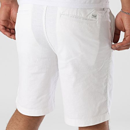 Jack And Jones - Pantaloncini Chino ibridi Jaiden Campaign Bianco
