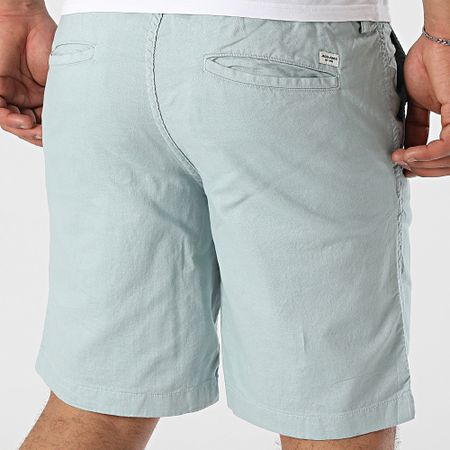 Jack And Jones - Pantaloncini Chino ibridi Jaiden Campaign Azzurro