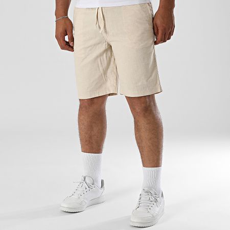 Jack And Jones - Pantaloncini Chino ibridi beige della campagna Jaiden