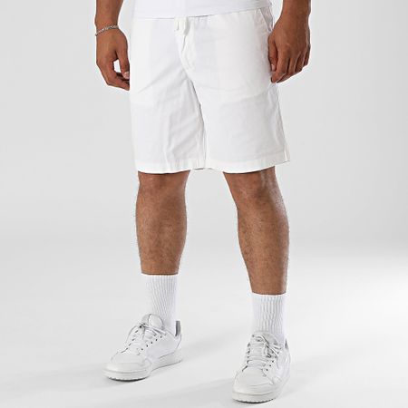 Jack And Jones - Pantaloncini Chino ibridi Campaign Bianco