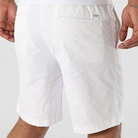 Jack And Jones - Pantaloncini Chino ibridi Campaign Bianco