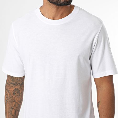 Jack And Jones - Canggu Summer Tee Shirt Bianco