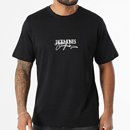 Jack And Jones - Maglietta Almeria con marchio nero