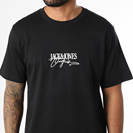 Jack And Jones - Maglietta Almeria con marchio nero