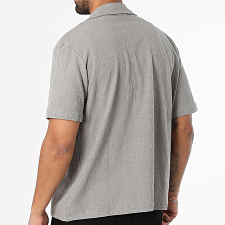 Jack And Jones - Camicia a maniche corte grigia