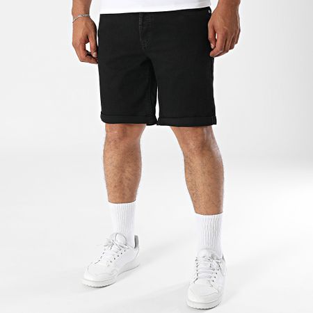 Jack And Jones - Rick Original Jean Shorts Nero